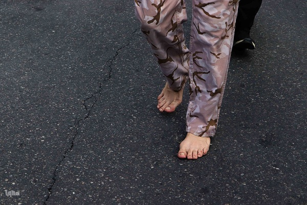 پیاده‌روی مردم تبریز در اربعین حسینی