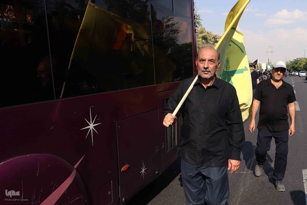 پیاده‌روی مردم تبریز در اربعین حسینی