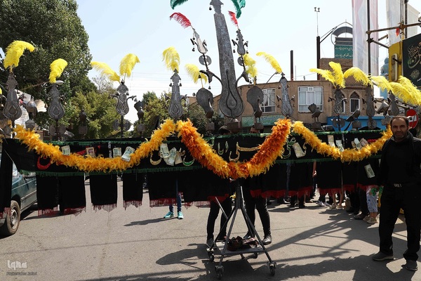 حال و هوای اربعین حسینی در اهر