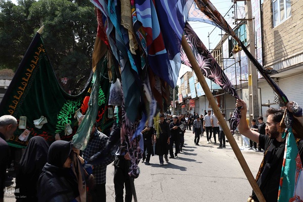 حال و هوای اربعین حسینی در اهر