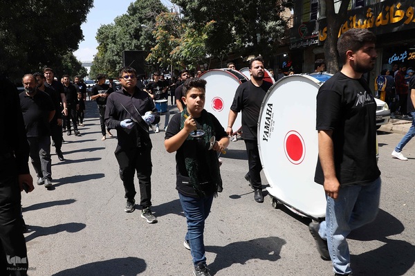 حال و هوای اربعین حسینی در اهر