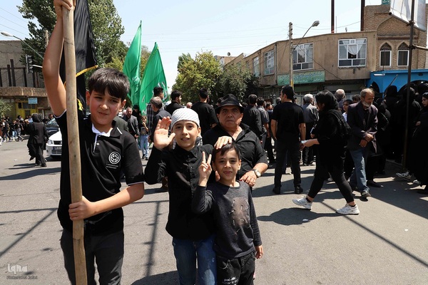 حال و هوای اربعین حسینی در اهر