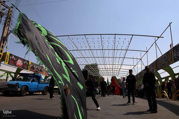 حال و هوای اربعین حسینی در اهر