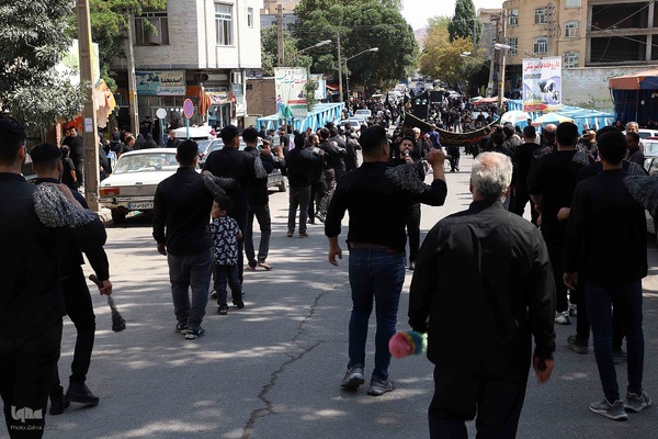 حال و هوای اربعین حسینی در اهر