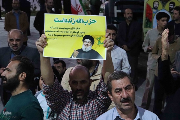 اجتماع مردم تبریز در محکومیت جنایت های رژیم صهیونیستی‎