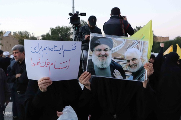 اجتماع مردم تبریز در محکومیت جنایت های رژیم صهیونیستی‎