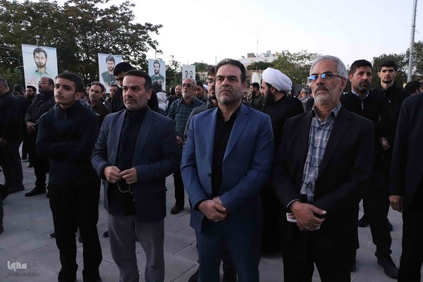 اجتماع مردم تبریز در محکومیت جنایت های رژیم صهیونیستی‎