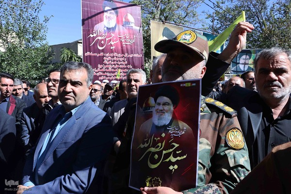 تجمع مردم تبریز در محکومیت ترور سید مقاومت‎