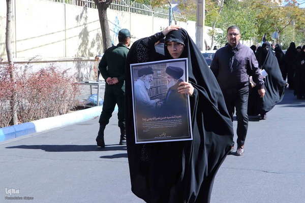 تجمع مردم تبریز در محکومیت ترور سید مقاومت‎