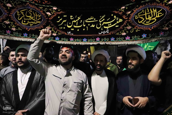 شادی مردم تبریز پس از حمله ایران به اسرائیل‎