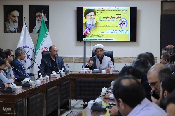 نشست تحلیل جریان مقاومت در جهاددانشگاهی آذربایجان شرقی‎