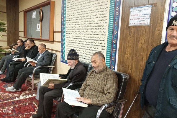 مراسم عزاداری شهادت حضرت فاطمه(س) در اهر