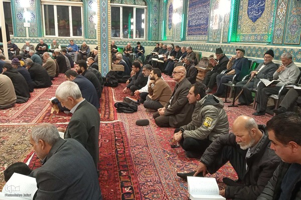 مراسم عزاداری شهادت حضرت فاطمه(س) در اهر