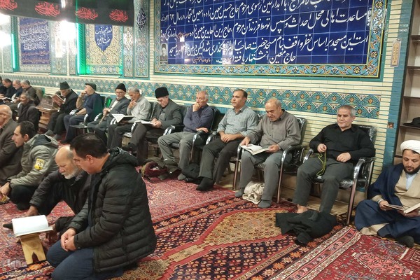 مراسم عزاداری شهادت حضرت فاطمه(س) در اهر