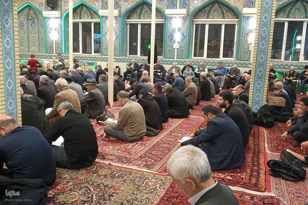 مراسم عزاداری شهادت حضرت فاطمه(س) در اهر