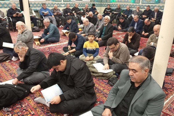 مراسم عزاداری شهادت حضرت فاطمه(س) در اهر