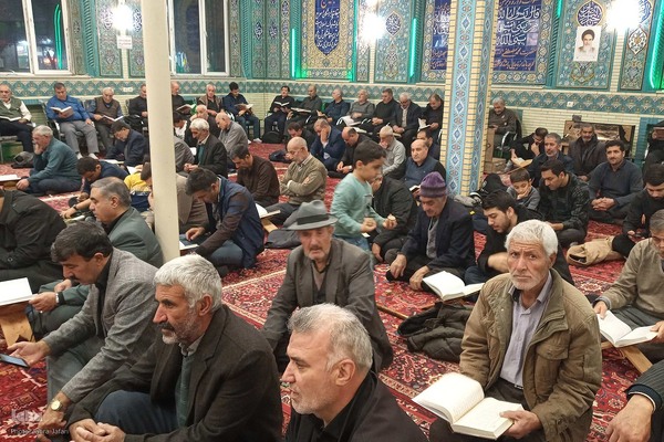 مراسم عزاداری شهادت حضرت فاطمه(س) در اهر
