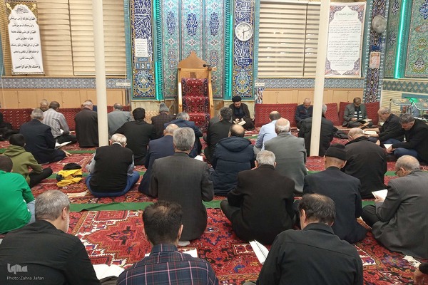 مراسم عزاداری شهادت حضرت فاطمه(س) در اهر