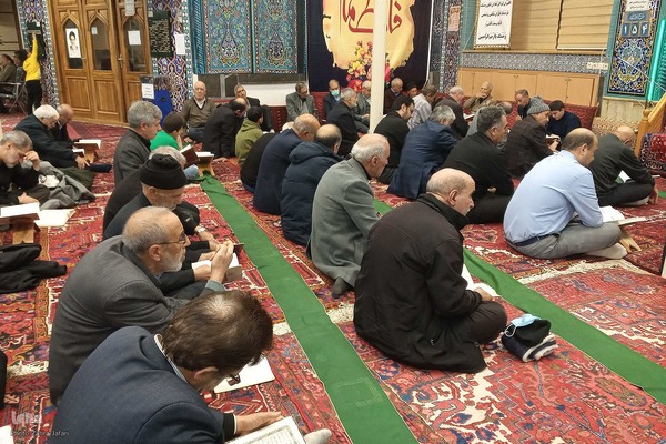 مراسم عزاداری شهادت حضرت فاطمه(س) در اهر