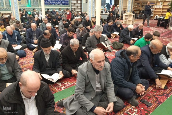 مراسم عزاداری شهادت حضرت فاطمه(س) در اهر