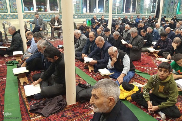 مراسم عزاداری شهادت حضرت فاطمه(س) در اهر