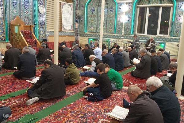 مراسم عزاداری شهادت حضرت فاطمه(س) در اهر
