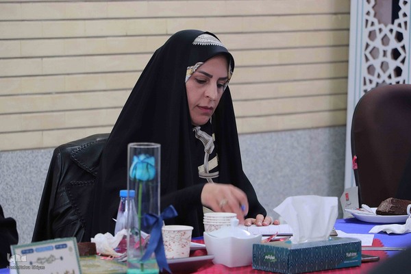 اعضای هیئت داوران بخش بانوان مرحله نهایی چهل و هفتمین دوره مسابقات سراسری قرآن‎