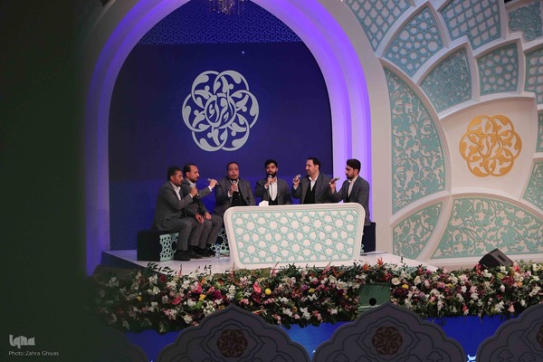 اولین روز بخش نغمات دینی بخش آقایان مسابقات سراسری قرآن