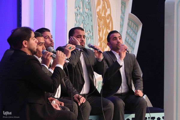 اولین روز بخش نغمات دینی بخش آقایان مسابقات سراسری قرآن