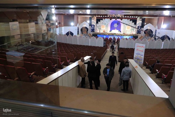 اولین روز بخش نغمات دینی بخش آقایان مسابقات سراسری قرآن