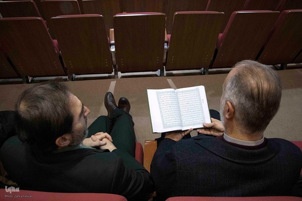 اولین روز بخش نغمات دینی بخش آقایان مسابقات سراسری قرآن