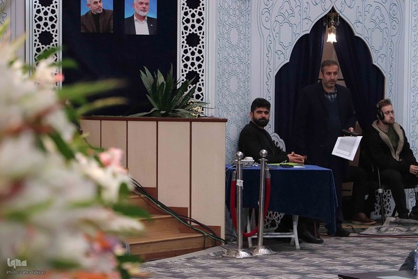 اولین روز بخش نغمات دینی بخش آقایان مسابقات سراسری قرآن