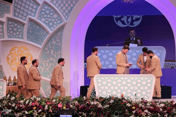 اختتامیه بخش نغمات دینی بخش آقایان در مسابقات سراسری قرآن