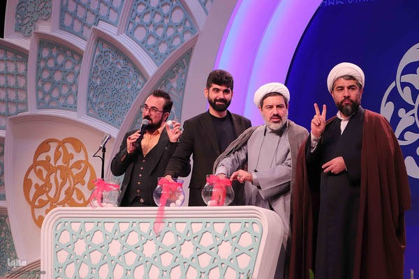 اختتامیه بخش نغمات دینی بخش آقایان در مسابقات سراسری قرآن