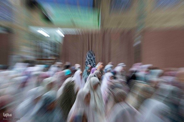 مراسم اعتکاف در مسجد دانشگاه تبریز