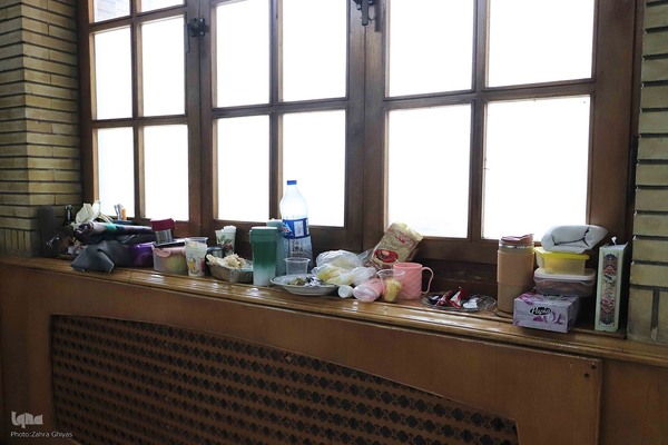 مراسم اعتکاف در مسجد دانشگاه تبریز