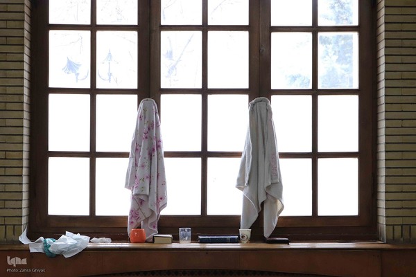 مراسم اعتکاف در مسجد دانشگاه تبریز