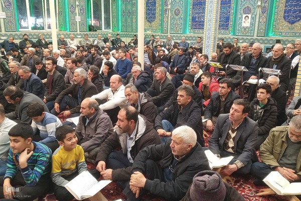 محفل انس با قرآن با حضور جعفر فردی در اهر