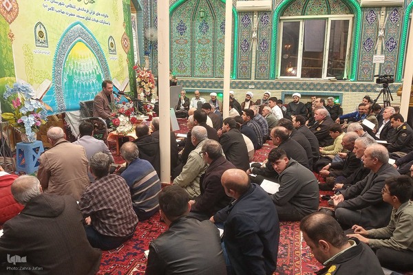 محفل انس با قرآن با حضور جعفر فردی در اهر