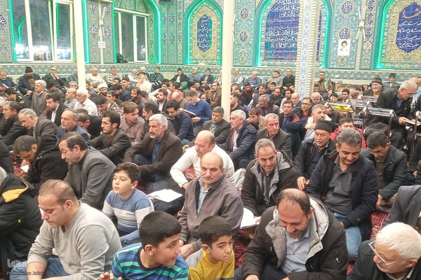 محفل انس با قرآن با حضور جعفر فردی در اهر