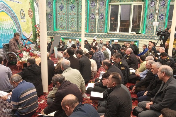 محفل انس با قرآن با حضور جعفر فردی در اهر