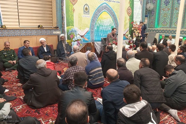 محفل انس با قرآن با حضور جعفر فردی در اهر