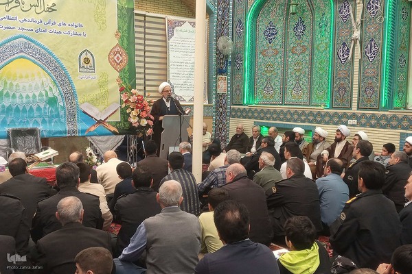 محفل انس با قرآن با حضور جعفر فردی در اهر