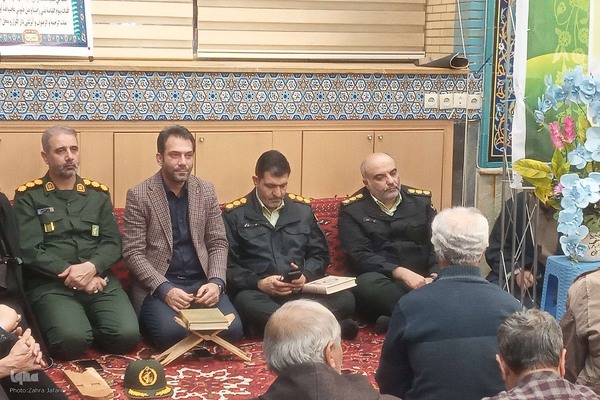 محفل انس با قرآن با حضور جعفر فردی در اهر