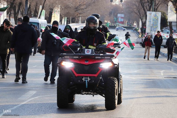 راهپیمایی 22 بهمن تبریز