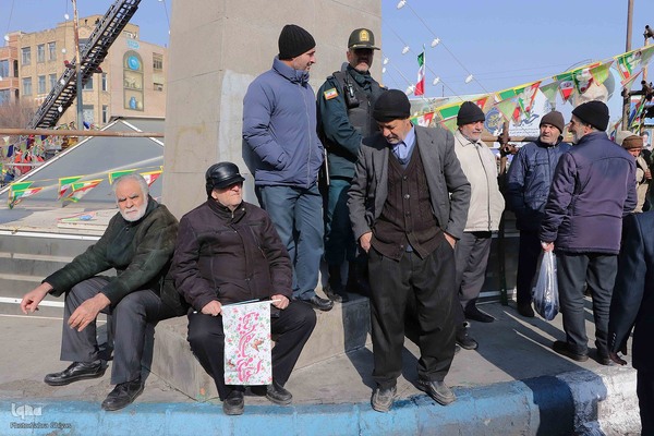 راهپیمایی 22 بهمن تبریز