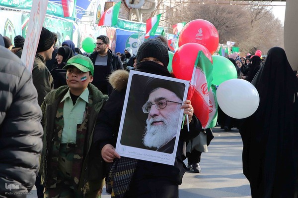 راهپیمایی 22 بهمن تبریز