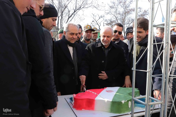 راهپیمایی 22 بهمن تبریز