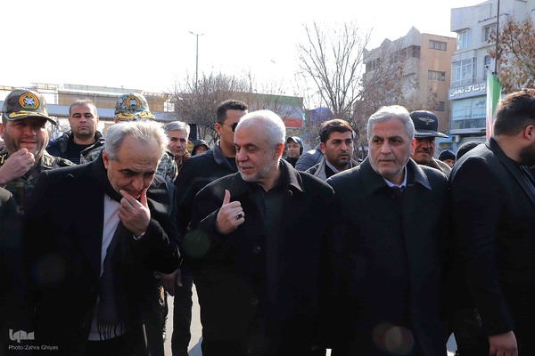 راهپیمایی 22 بهمن تبریز