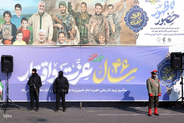 راهپیمایی 22 بهمن تبریز